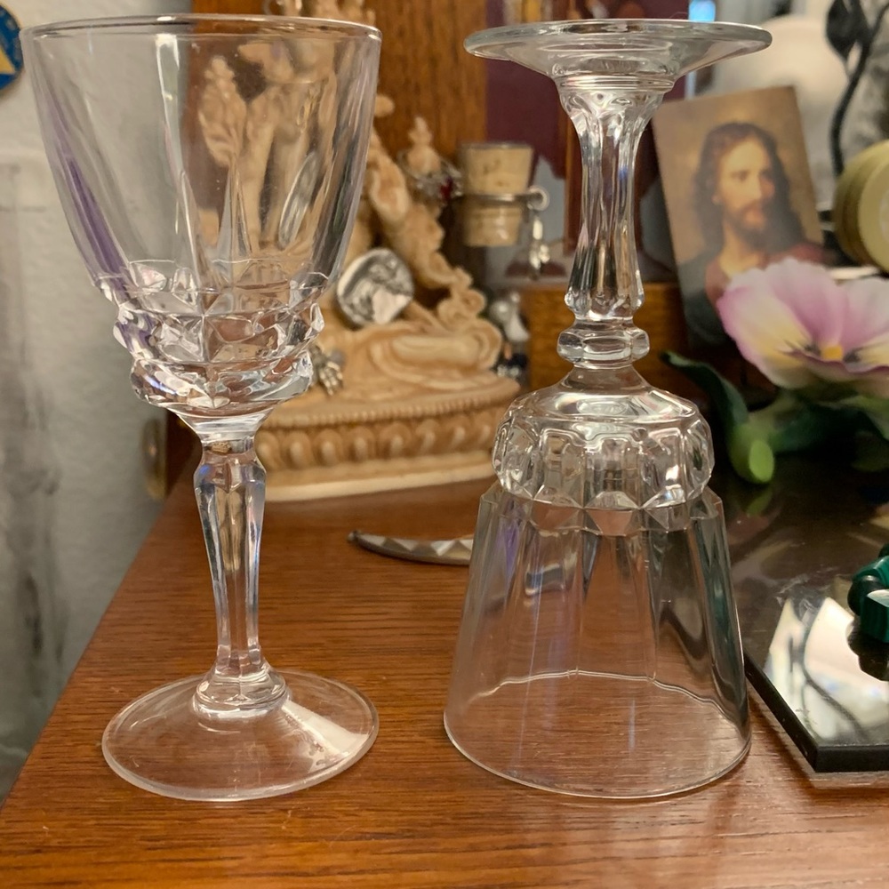 Vintage Sherry Glasses